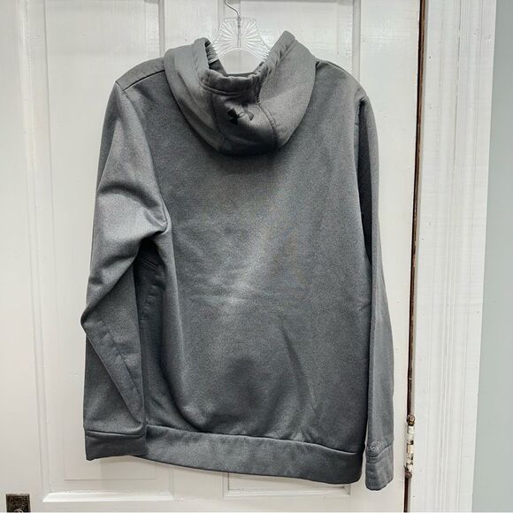 Under Armour Storm Loose Fit Men's Gray hooded sweatshirt hoodie men's medium - Picture 2 of 4